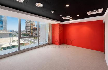 Office Space - Studio - 2 Bathrooms for rent in Marina Residences 195 - Marina District - Lusail