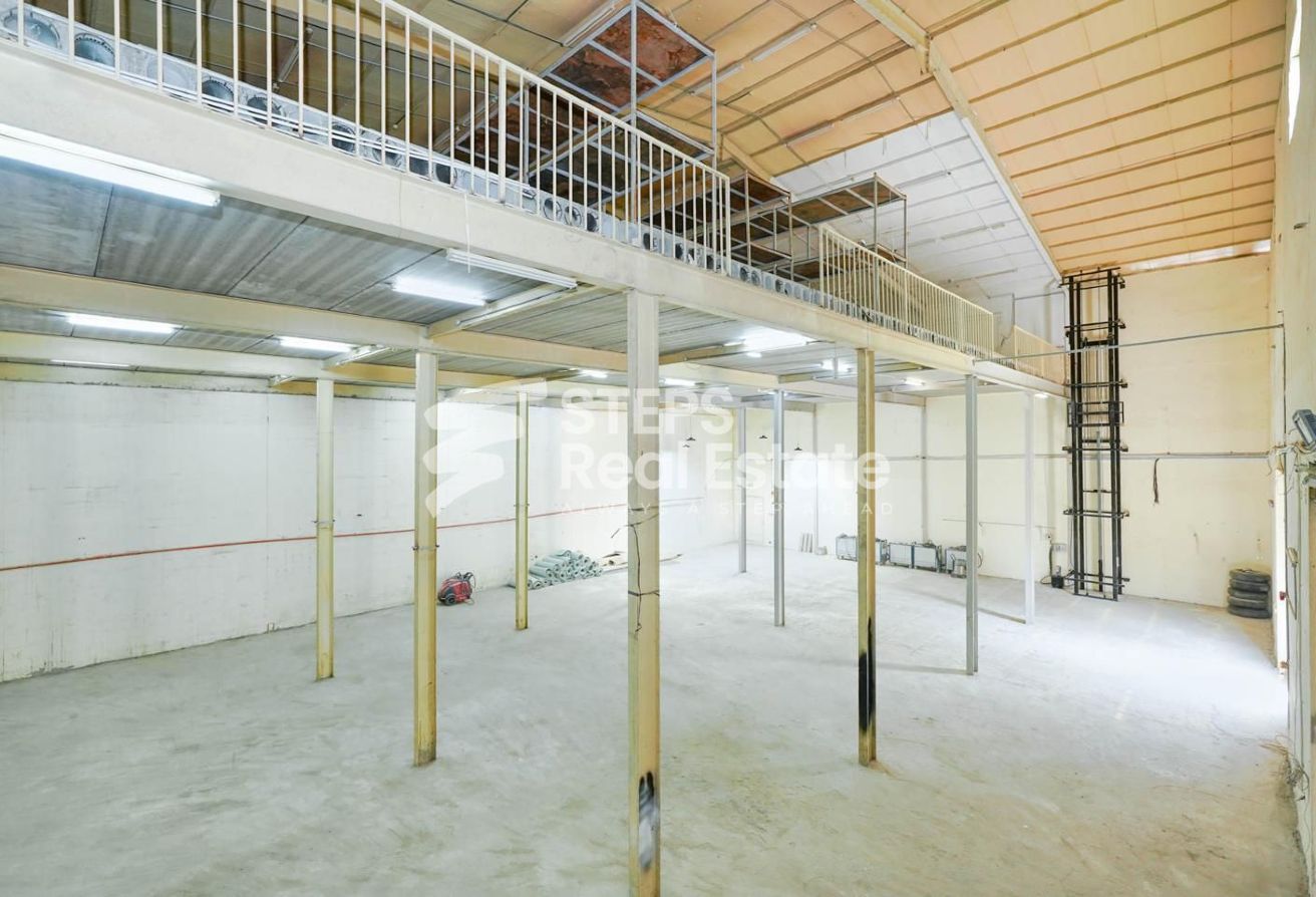 Spacious Warehouse for Rent in Industrial Area