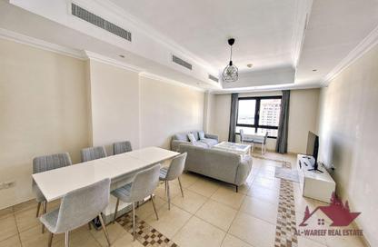 Apartment - 1 Bedroom - 2 Bathrooms for rent in East Porto Drive - Porto Arabia - The Pearl Island - Doha