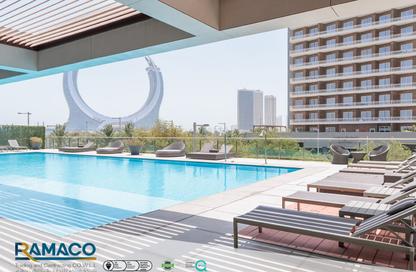 Apartment - 2 Bedrooms - 2 Bathrooms for rent in Y Tower 14 - Marina District - Lusail