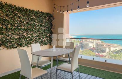 Apartment - Studio - 1 Bathroom for rent in Al Mutahidah Tower - Viva Bahriyah - The Pearl Island - Doha