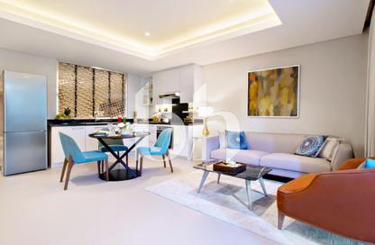 Apartment - 1 Bedroom - 2 Bathrooms for rent in Abraj Bay - Abraj Quartiers - The Pearl Island - Doha