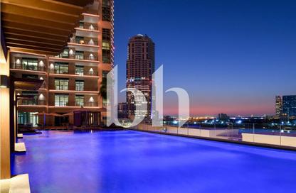 Apartment - 1 Bedroom - 2 Bathrooms for rent in Abraj Bay - Abraj Quartiers - The Pearl Island - Doha