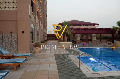 Apartment - 1 Bedroom - 2 Bathrooms for rent in One Porto Arabia - Porto Arabia - The Pearl Island - Doha