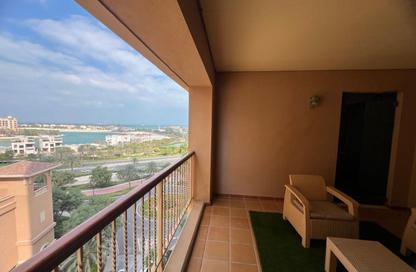 Apartment - 1 Bedroom - 2 Bathrooms for rent in East Porto Drive - Porto Arabia - The Pearl Island - Doha