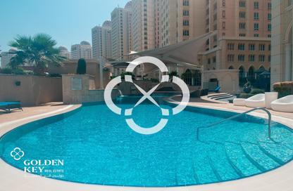 Apartment - 2 Bedrooms - 3 Bathrooms for rent in Viva East - Viva Bahriyah - The Pearl Island - Doha