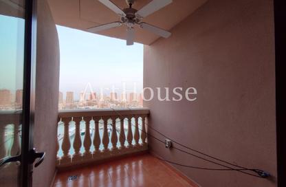 Apartment - 1 - 1 for rent in West Porto Drive - Porto Arabia - The Pearl Island - Doha