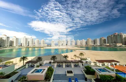 Apartment - Studio - 1 Bathroom for rent in Tower 2 - Viva Bahriyah - The Pearl Island - Doha