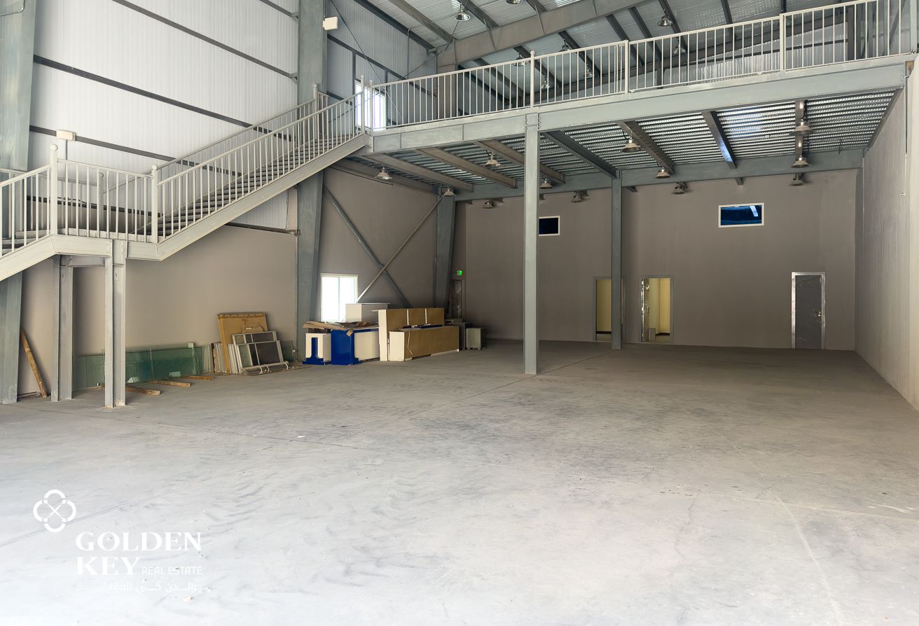 2 Stores with 2 Office for Rent | Birkat Al Awamer