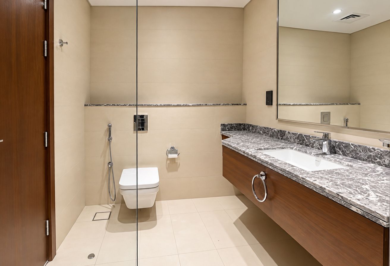 Sea View | 3BR + Maid | Bills Included 14k Lusail thumbnail 6