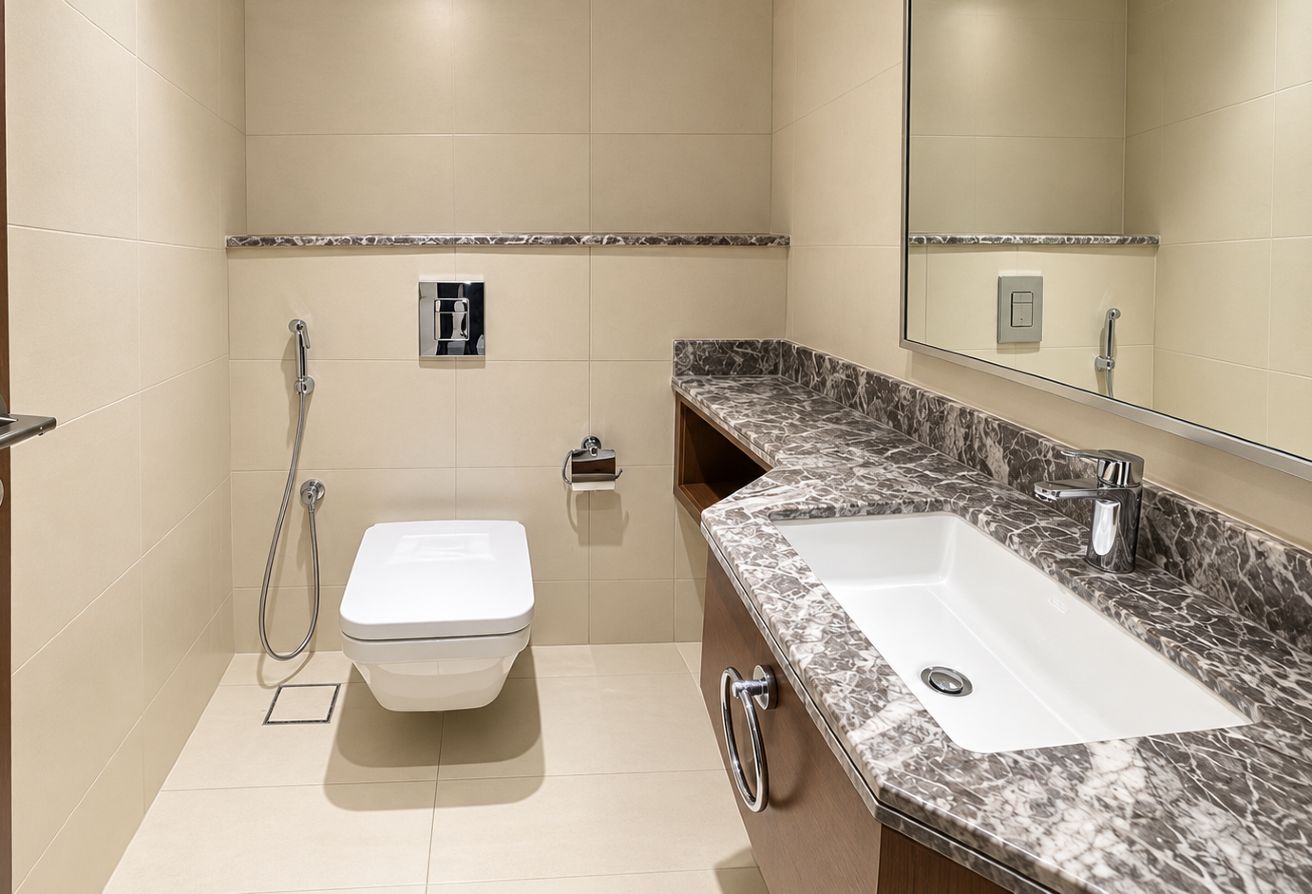 Sea View | 3BR + Maid | Bills Included 14k Lusail thumbnail 8
