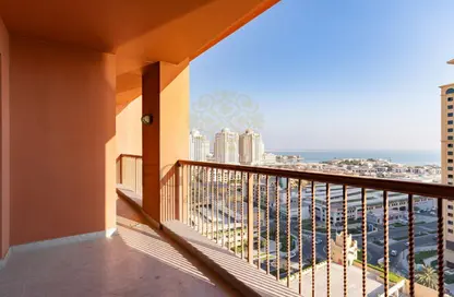 شقة - 2 غرف نوم - 2 حمامات للبيع في طريق بورتو الشرقي - بورتو أرابيا - جزيرة اللؤلؤة - الدوحة