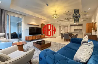Apartment - 1 Bedroom - 1 Bathroom for rent in Lusail Marina Heights - Marina District - Lusail Apartment - 1 Bedroom - 1 Bathroom for rent in Lusail Marina Heights - Marina District - Lusail