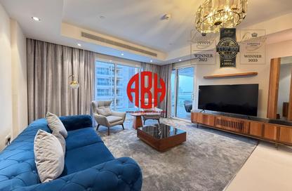 Apartment - 1 Bedroom - 1 Bathroom for rent in Lusail Marina Heights - Marina District - Lusail