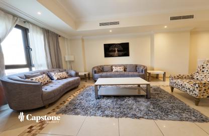 Apartment - 1 Bedroom - 2 Bathrooms for rent in East Porto Drive - Porto Arabia - The Pearl Island - Doha Apartment - 1 Bedroom - 2 Bathrooms for rent in East Porto Drive - Porto Arabia - The Pearl Island - Doha