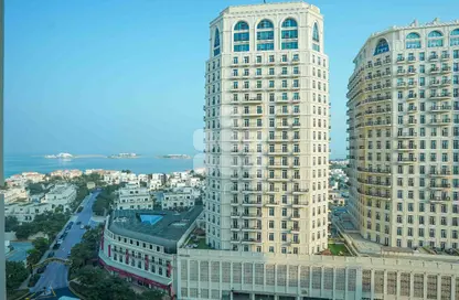 Apartment - 2 Bedrooms - 3 Bathrooms for rent in Viva West - Viva Bahriyah - The Pearl Island - Doha