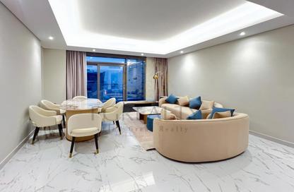 Apartment - 2 Bedrooms - 3 Bathrooms for rent in Lusail Residence - Marina District - Lusail