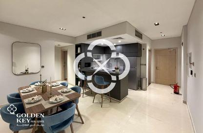 شقة - 2 غرف نوم - 3 حمامات للايجار في 195 مساكن مارينا - منطقة المارينا - الوسيل