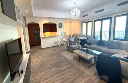 Apartment - 3 Bedrooms - 4 Bathrooms for rent in West Porto Drive - Porto Arabia - The Pearl Island - Doha