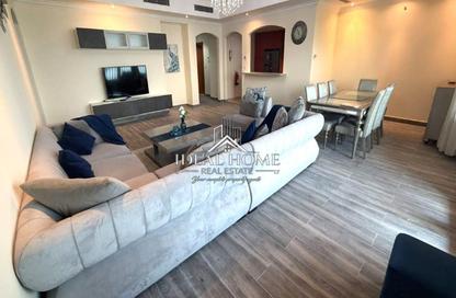 Apartment - 3 Bedrooms - 4 Bathrooms for rent in West Porto Drive - Porto Arabia - The Pearl Island - Doha