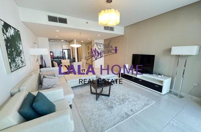 Apartment - 1 - 2 for rent in Lusail Marina Heights - Marina District - Lusail
