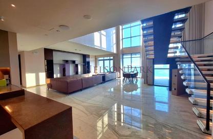 Duplex - 3 Bedrooms - 5 Bathrooms for rent in Seef Lusail Tower 1 - Seef Lusail - Lusail City - Lusail