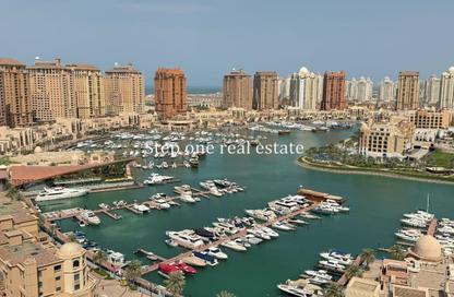 Apartment - 4 Bedrooms - 4 Bathrooms for rent in East Porto Drive - Porto Arabia - The Pearl Island - Doha