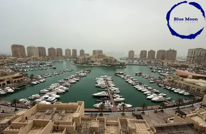 Apartment - 3 Bedrooms - 4 Bathrooms for rent in West Porto Drive - Porto Arabia - The Pearl Island - Doha