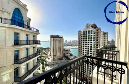 شقة - 2 غرف نوم - 4 حمامات للايجار في حدائق فلورستا - حدائق فلورستا - جزيرة اللؤلؤة - الدوحة