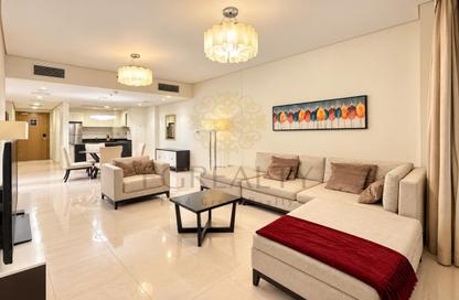Apartment - 1 - 2 for rent in Lusail Residence - Marina District - Lusail