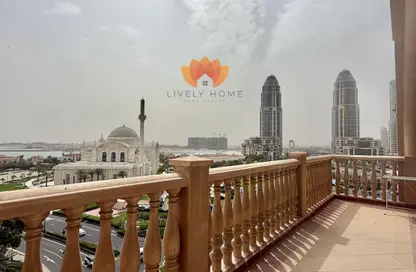 شقة - غرفة نوم - 2 حمامات للايجار في طريق بورتو الشرقي - بورتو أرابيا - جزيرة اللؤلؤة - الدوحة