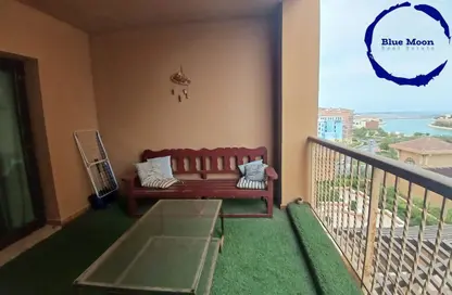 شقة - 1 حمام للايجار في طريق بورتو الشرقي - بورتو أرابيا - جزيرة اللؤلؤة - الدوحة