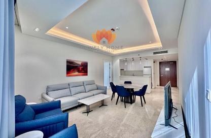 Apartment - 2 Bedrooms - 3 Bathrooms for rent in Lusail Marina Heights - Marina District - Lusail