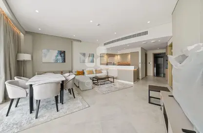 Apartment - 1 Bedroom - 2 Bathrooms for rent in Lusail Residence - Marina District - Lusail Apartment - 1 Bedroom - 2 Bathrooms for rent in Lusail Residence - Marina District - Lusail
