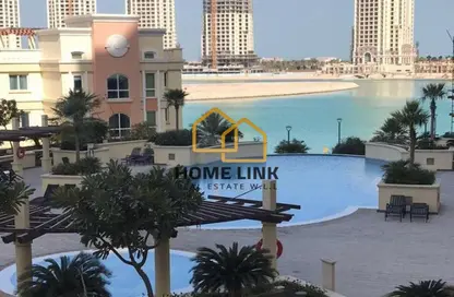 Apartment - 2 Bedrooms - 3 Bathrooms for rent in Viva East - Viva Bahriyah - The Pearl Island - Doha
