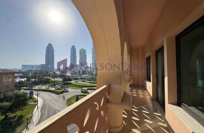 Apartment - 2 - 2 for sale in Tower 8 - Porto Arabia - The Pearl Island - Doha