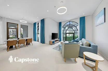 شقة - 2 غرف نوم - 3 حمامات للايجار في البلاج الأوسط - البلاج - جزيرة اللؤلؤة - الدوحة