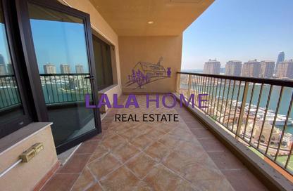 Apartment - 2 - 3 for rent in East Porto Drive - Porto Arabia - The Pearl Island - Doha