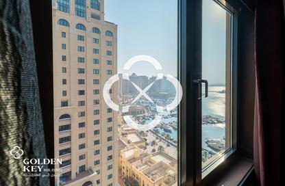 Apartment - 1 Bedroom - 2 Bathrooms for rent in West Porto Drive - Porto Arabia - The Pearl Island - Doha