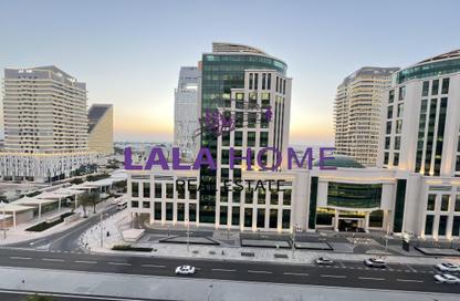 Apartment - 1 Bedroom - 2 Bathrooms for rent in Lusail Marina Heights - Marina District - Lusail Apartment - 1 Bedroom - 2 Bathrooms for rent in Lusail Marina Heights - Marina District - Lusail