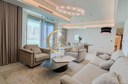 Apartment - 2 Bedrooms - 4 Bathrooms for rent in Crystal Residence - Gewan Island - The Pearl Island - Doha Apartment - 2 Bedrooms - 4 Bathrooms for rent in Crystal Residence - Gewan Island - The Pearl Island - Doha