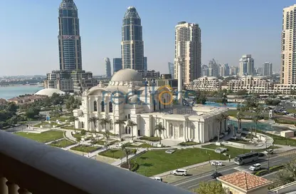 شقة - غرفة نوم - 2 حمامات للايجار في طريق بورتو الغربي - بورتو أرابيا - جزيرة اللؤلؤة - الدوحة