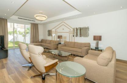 Villa - 4 Bedrooms - 6 Bathrooms for rent in Waldorf Astoria Lusail - Qatar Entertainment City - Lusail