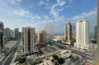 Apartment - 2 Bedrooms - 2 Bathrooms for rent in Lusail Marina Heights - Marina District - Lusail