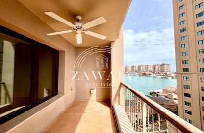 Apartment - 2 Bedrooms - 3 Bathrooms for rent in East Porto Drive - Porto Arabia - The Pearl Island - Doha