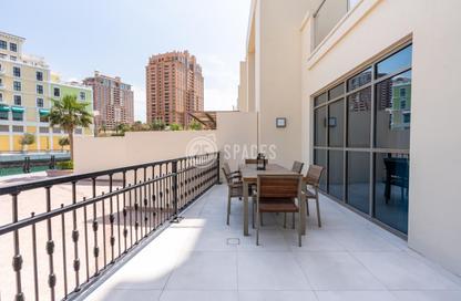 Apartment - 3 - 4 for rent in Viva East - Viva Bahriyah - The Pearl Island - Doha