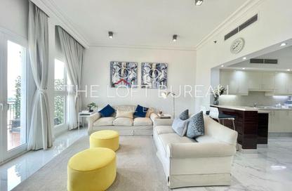 Apartment - 1 Bedroom - 2 Bathrooms for rent in Carnaval - Qanat Quartier - The Pearl Island - Doha