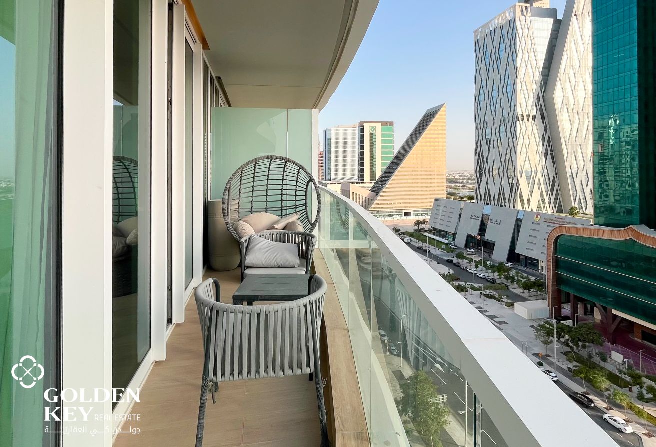 Cooling Included | 1BR with Balcony |Marina Lusail