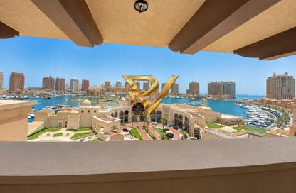 Apartment - 3 - 4 for rent in West Porto Drive - Porto Arabia - The Pearl Island - Doha