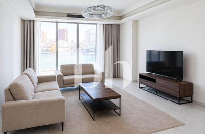 Apartment - 1 Bedroom - 2 Bathrooms for rent in Crystal Residence - Gewan Island - The Pearl Island - Doha